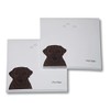 Chocolate Lab Sticky Notes Notepad - 100 Sheets