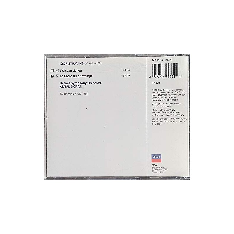 Stravinsky: The Firebird, The Rite of Spring