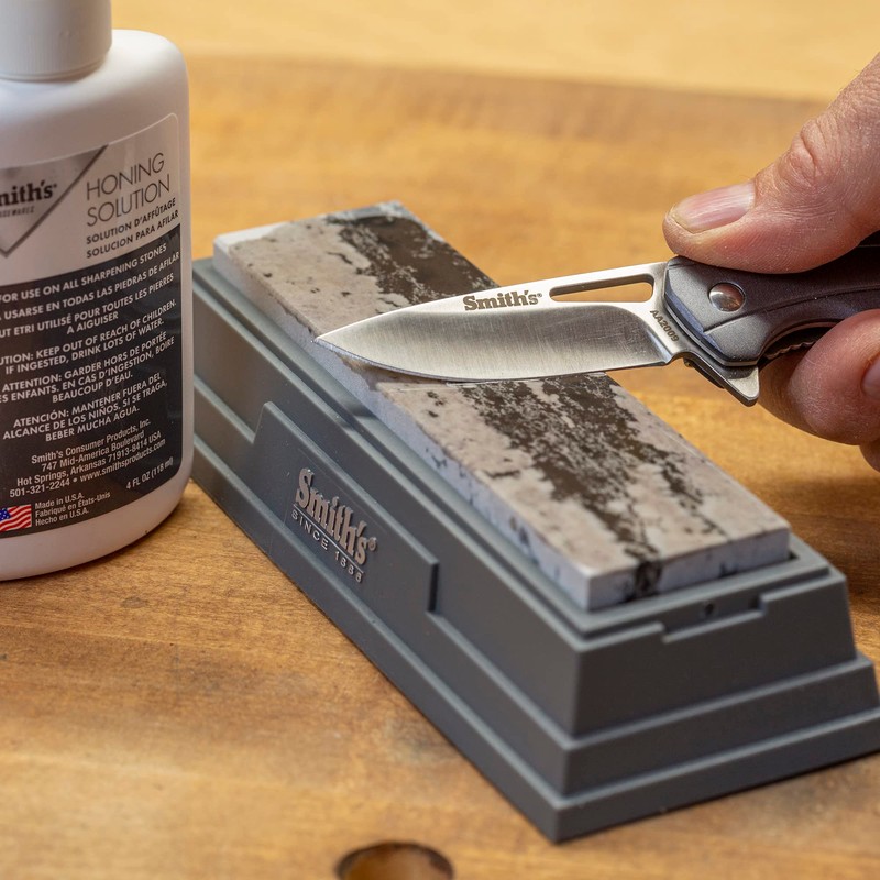Smith's HON1 Honing Solution - 4oz Bottle - Lubricate Sharpening