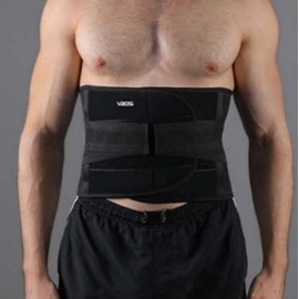 Men's Sports Fitness Compression Lumbar Support Belt Black/XXL 10ea
