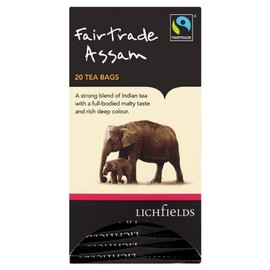 Lichfields Fairtrade Assam 20 Tea Bags 40g