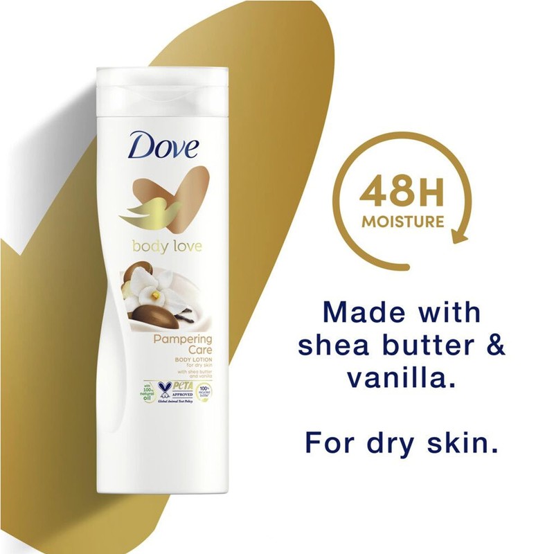 Dove Body Love Pampering Care Body Lotion with Shea Butter