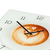 levandeo Glass Wall Clock 30 x 30 cm Glass Picture
