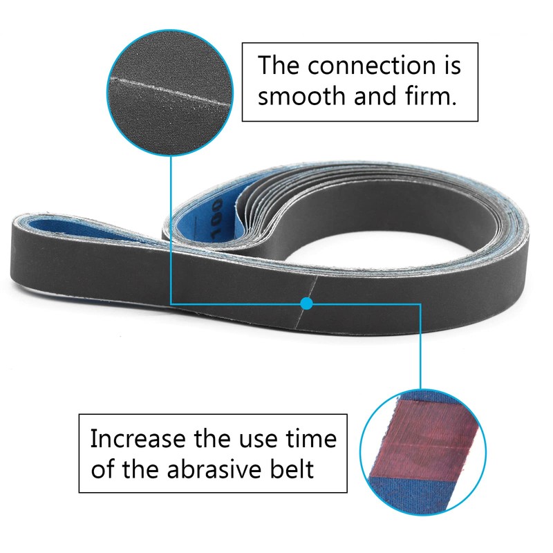 2 x 42 Inch Silicon Carbide Sanding Belts, 2x42 Knife