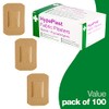 HypaPlast Large Fabric Plasters, 7.2x5cm (Pack of 100) Sterile Hypoallergenic