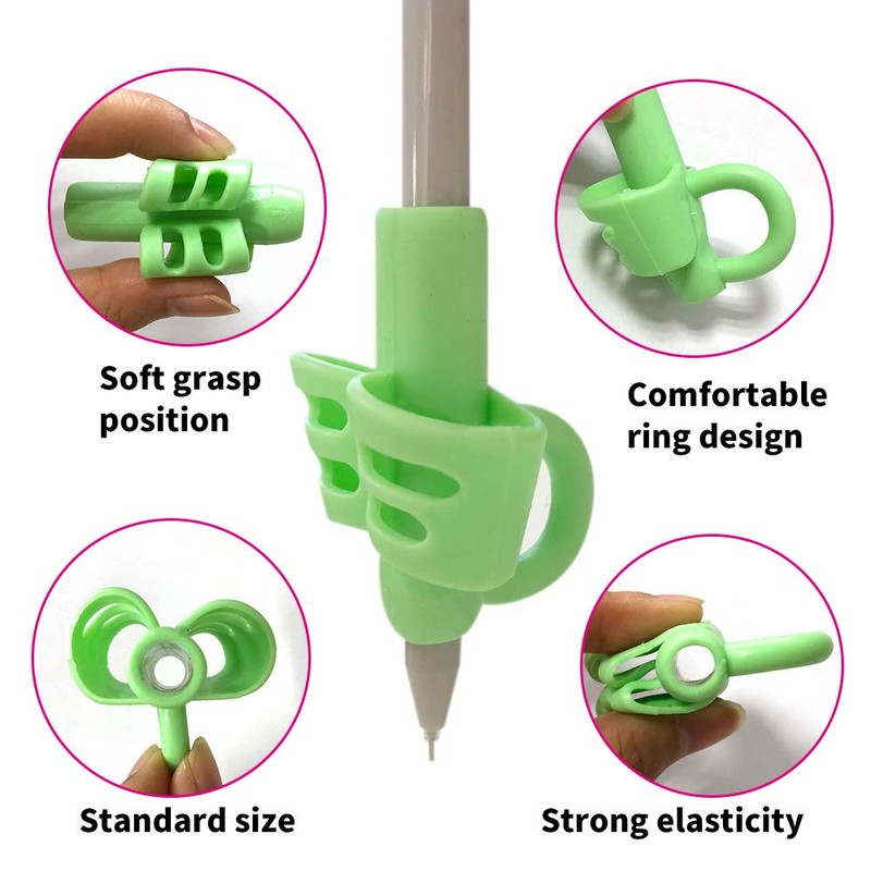 KOABBIT - Pencil Grips/Holder for Kids Handwriting, Toddlers/Preschool 2-4 Year