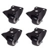 tooloflife Castor Wheels 40mm/50mm 4 Moving Caster Heavy Duty Swivel