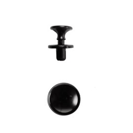 Boston BC5260 Automotive Parts Push Rivets, Black, Pack of 10