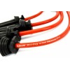 VMS RACING RED 10MM SPARK PLUG IGNITION WIRES CABLES FOR