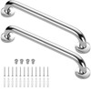 Gotega Shower Grab Bar 2 Pack, Stainless Steel Bathroom Grab