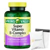 Spring Valley Super Vitamin B Complex Calcium Carbonate, Ascorbic Acid