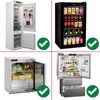 SPARES2GO Fridge Shelf compatible with Diplomat Refrigerator Freezer Adjustable White