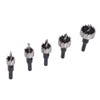 5Pcs Metal Hole Saw 16‑30mm High Speed Steel Wear Resistant