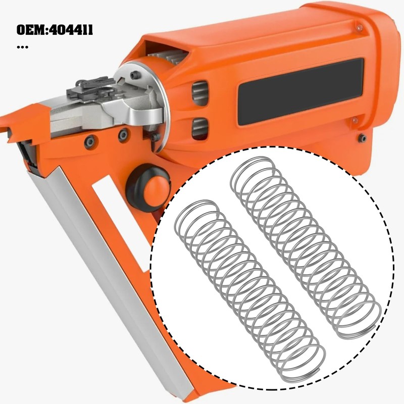 Create idea 10pcs Nail Gun Springs 18x4x0.2mm Replace 404411 Compatible
