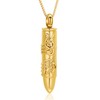 XSMZB Bullet Urn Necklace for Ashes of Loved One -
