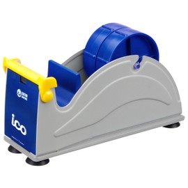 ICO by Excell Twin Premium Wide Metal Multi-Roll Desktop Tape Dispenser, ET-12271, 2 inch Wide, 3 inch Core