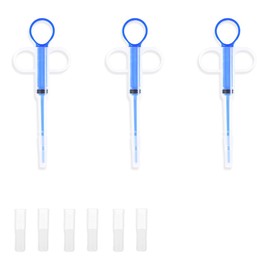 3Pack cat Tablet Dispenser,Precision Syringes for Feline & Canine Medication Administration,Soft-Tip Tablet Shooters,Effortless Pill Delivery,Pet Feeding Accessory Kit