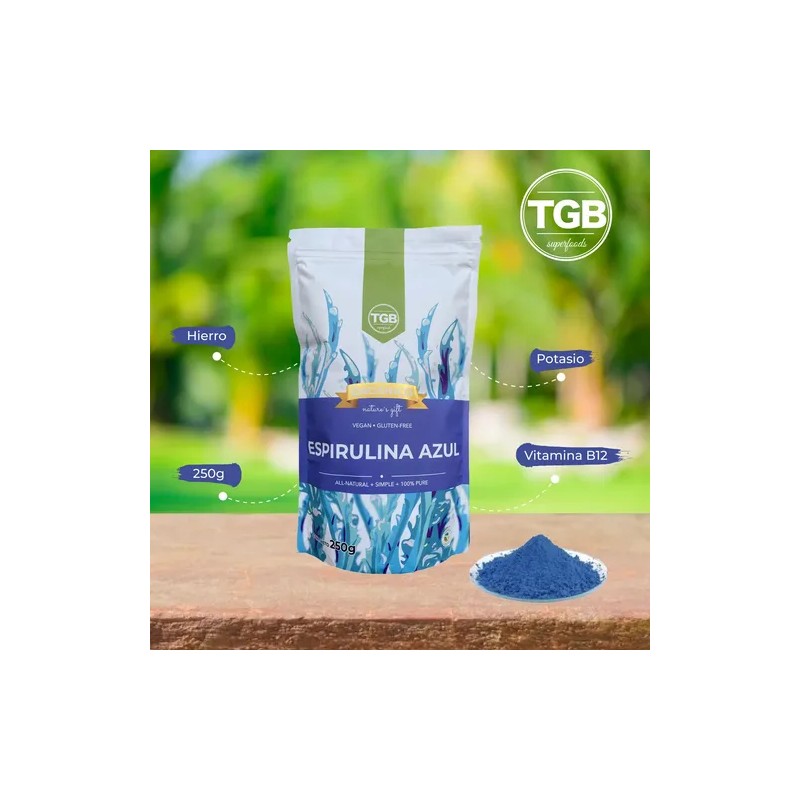 Espirulina Azul En Polvo 500g