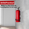 2 Pack Fire Extinguisher Brackets, 2.5 LB Fire Extinguisher Wall