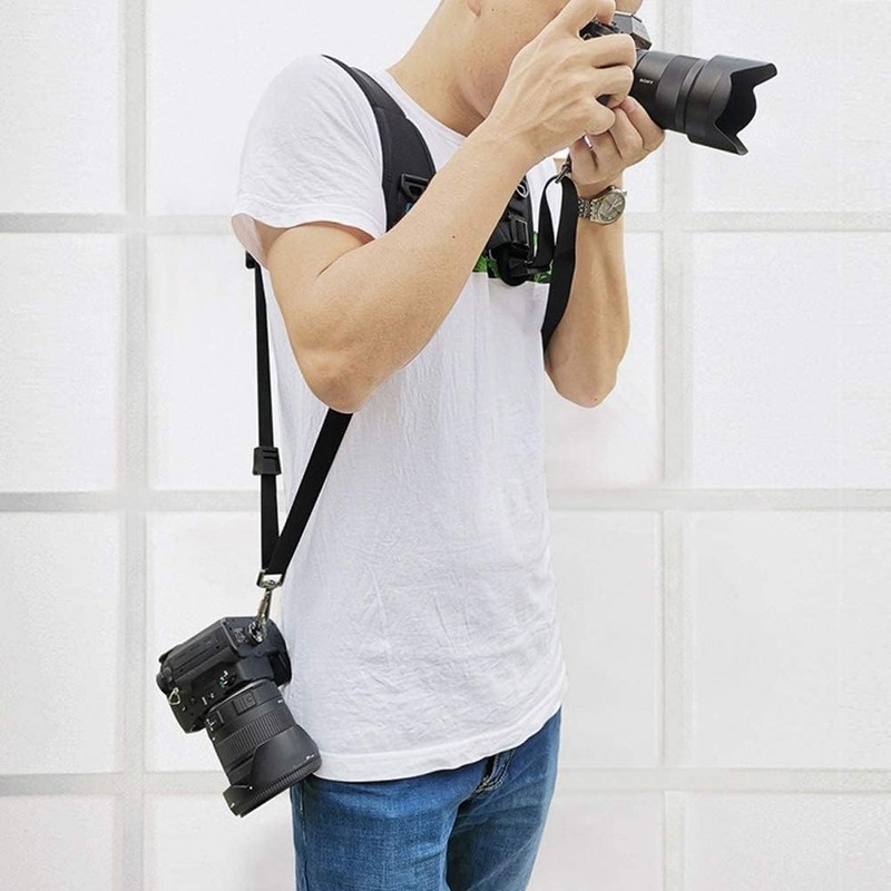 Camera sutorappuadaputa- Carabiner with 1/Tripod Screw for