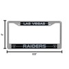 Rico Industries FCGL1760LV Las Vegas Raiders Bling Chrome Frame, Multi,