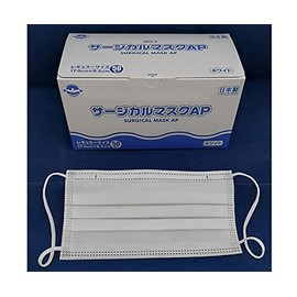 Apollo Materials Surgical Mask AP Made in Japan 50 Sheets K083