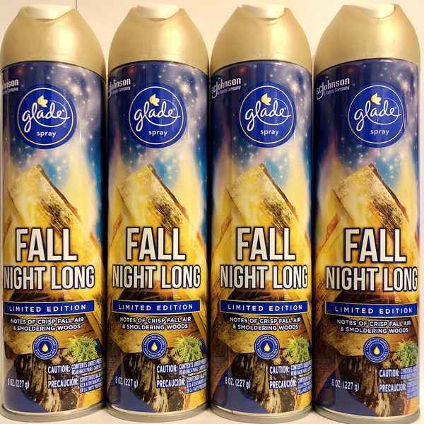 Glade Air Freshener Spray - Fall Night Long - Holiday