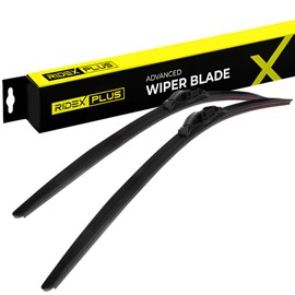RIDEX Plus 298W0030P Windscreen Wiper Set with Spoiler Front Wiper Blade Design: Frameless Length 1: 600 mm Length 2: 475 mm