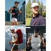 GADIEMKENSD UPF 50+ Foldable Sports Cap, Breathable and Reflective, Unisex