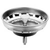 Hydro Master Kitchen Sink Basket Strainer Standard Drains(3-1/2 Inch)，Durable Stainless