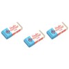 LÄUFER Set of 3 Plastic Erasers Kombi-Plast (07400)