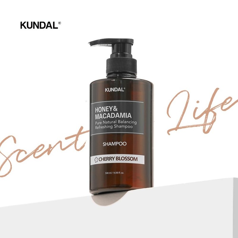 KUNDAL Nature Shampoo 500 ml (White Musk)