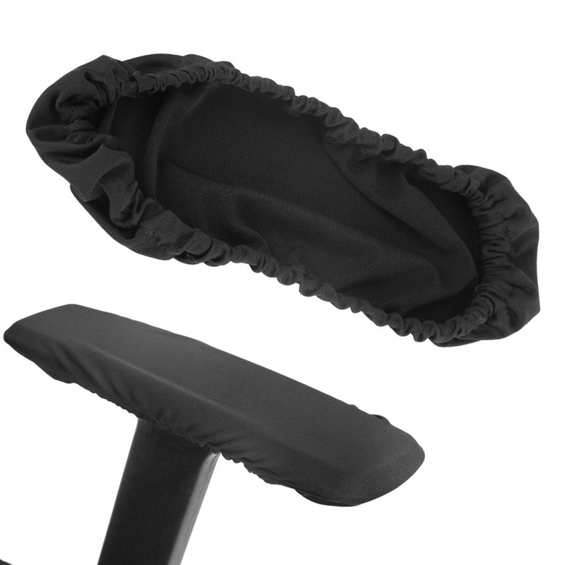 Lazmin 1 Pair Armrest Covers for Chairs, Removable Elastic Washable