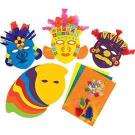 Springboard 25013 Make a Mayan Mask KS2 History Craft Activity (Pack of 30)