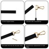 KINBOM 4pcs Snap Hook Swivel Clasp, Replacement D-Rings Swivel Snap