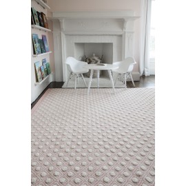 Erin Gates by Momeni Langdon Windsor Pink Hand Woven Wool Area Rug 3'9" X 5'9"