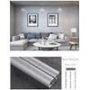 MelunMer Silver Peel and Stick Wallpaper Silk Embossed Self Adhesive