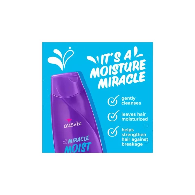 Aussie Miracle Moist Shampo Aguacate 360ml