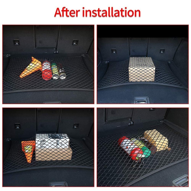 OTUAYAUTO Car Boot Net 115 x 60 cm Elastic Nylon