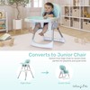 Dream On Me Portable 2-in-1 Tabletalk High Chair, Convertible Compact