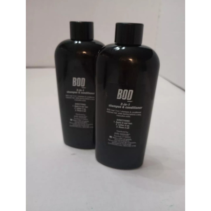 BOD man 2X Bod Man BLACK 2-in-1 Shampoo & Conditioner