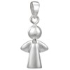 Vinani ASEG-EZ Guardian Angel Pendant Shiny 925 Sterling Silver, Sterling