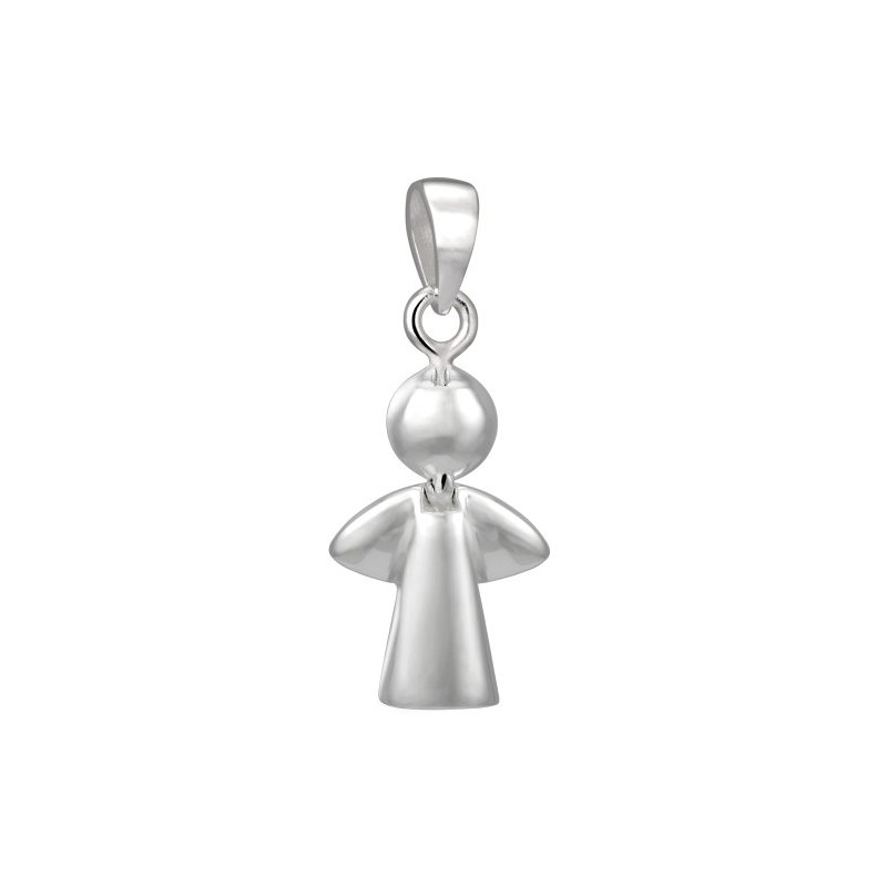 Vinani ASEG-EZ Guardian Angel Pendant Shiny 925 Sterling Silver, Sterling