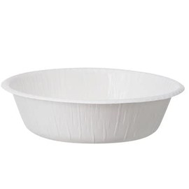 Sunup Paper Bowls (410 ml, 20 Pieces) Disposable Paper Plates for Events, Tastings, Events, Parties, BBQs, Hygienic, Disposable and Everyday Use P4120WH