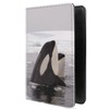 TROFUNG PU Leather Passport Holder Travel Wallet RFID Blocking Card