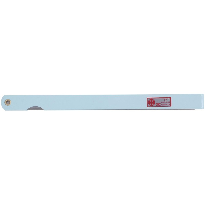 Giyofom 200mm Long 17 Leaves 0.02mm-1.0mm Space Thick Measure Feeler
