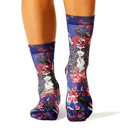 Wigglesteps Premium Calf-Length Women's Socks - Uniquely Patterned, Colorful, and Stylishly Fun