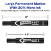 Avery Marks-A-Lot 8885 Marcador Jumbo Punta Cincel, verde, 12 Piezas