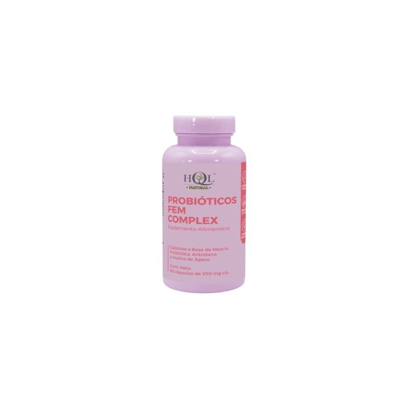 Probioticos FEM Complex 550mg 60 Capsulas