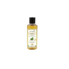 khadi herbal Cold Pressed Castor Oil - Pure & Virgin Grade - For Healthy Hair and Skin (210 ML)